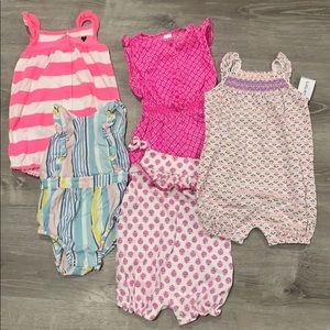Carters romper bundle. Size 24 months.